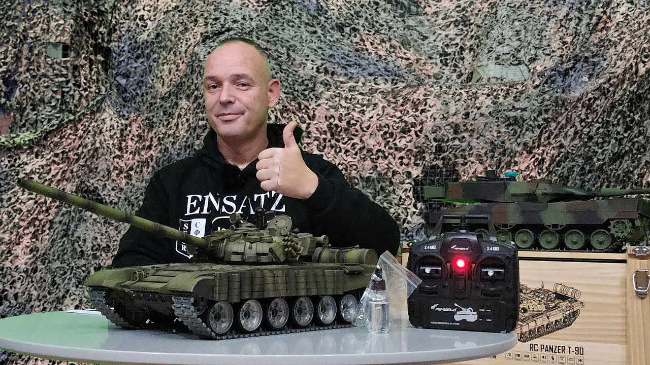 RC PANZER TANK T-90 Heng Long 1:16 Produktvorstellung