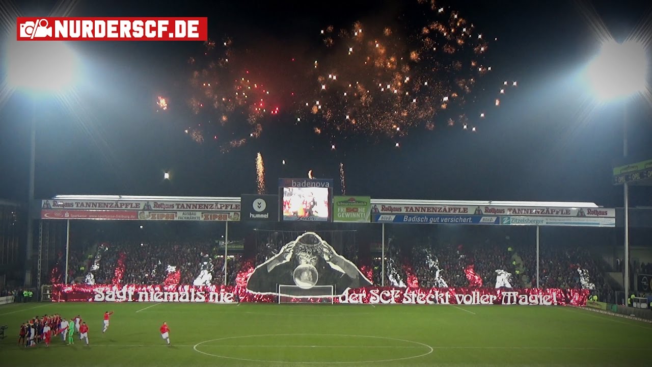SC Freiburg - FC Bayern München // Magie - Choreo (Feuerwerk)