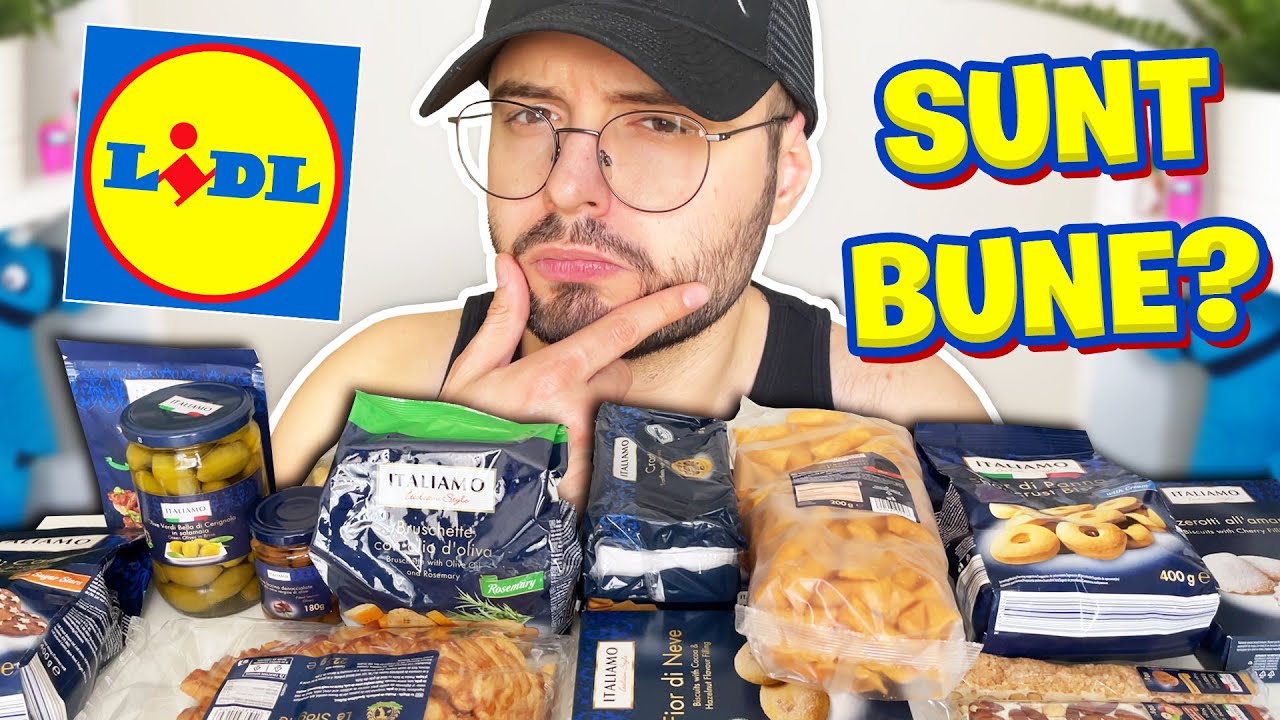 Am cumparat TOATE PRODUSELE din Saptamana Italiana LIDL!
