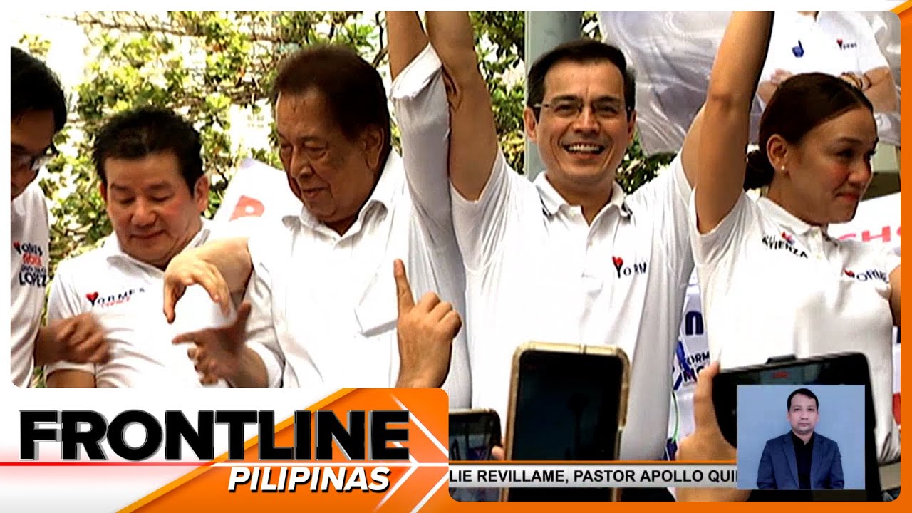 Isko Moreno, naghain na ng COC bilang mayor ng Maynila | Frontline Pilipinas