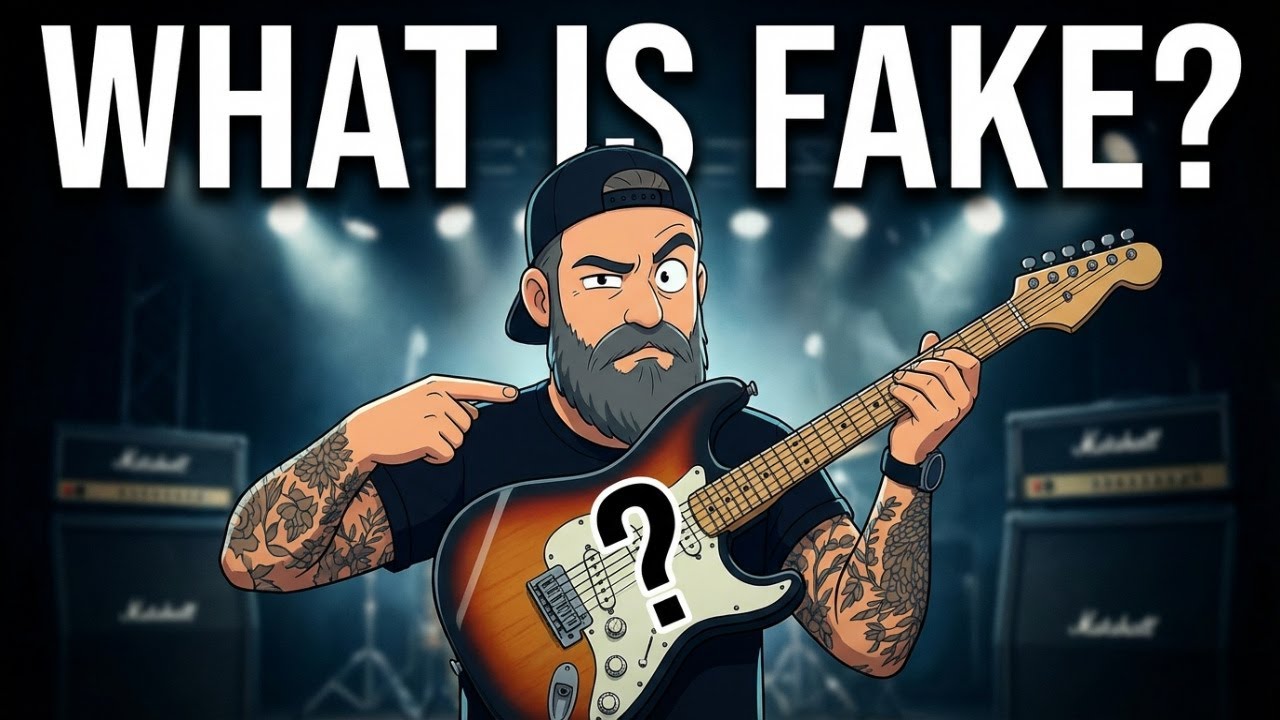 Дискуссия о фальшивой игре на гитаре, разделившая YouTube.