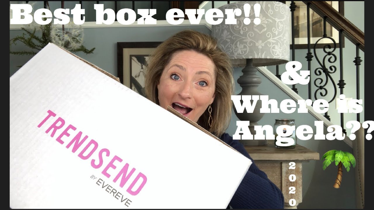 TRENDSEND: Try-on// Subscription box by Evereve// Best box ever!!// Fashion at 50// Where is Angela?