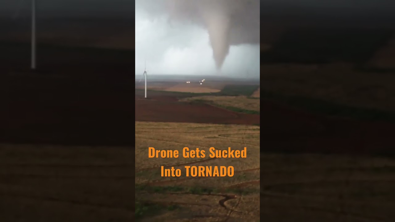 Drone Gets Sucked Into Texas Tornado