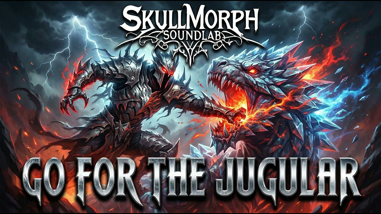 SkullMorph SoundLab - Go For The Jugular (Official Audio) #ModernMetal #TrapMetal   #RapMetal