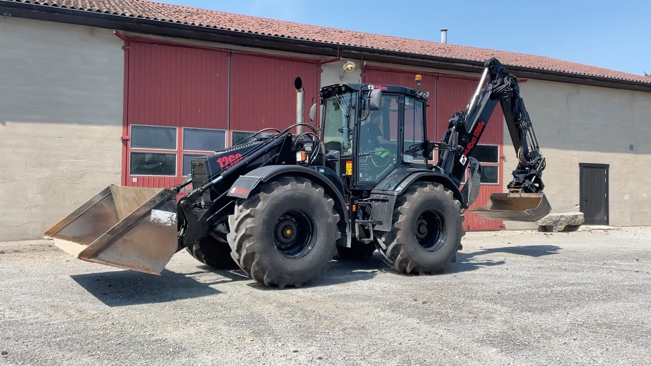 Köp Grävlastare Huddig 1260B på Klaravik