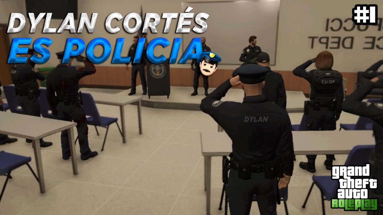 DYLAN CORTÉS LLEGA a INFAMESRP y ENTRA EN EL CUERPO POLICIAL | GTA V ROLEPLAY #1