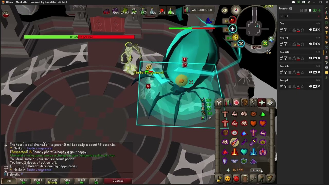 Alora Rsps - Solo HardMode Tob 27;47 speed