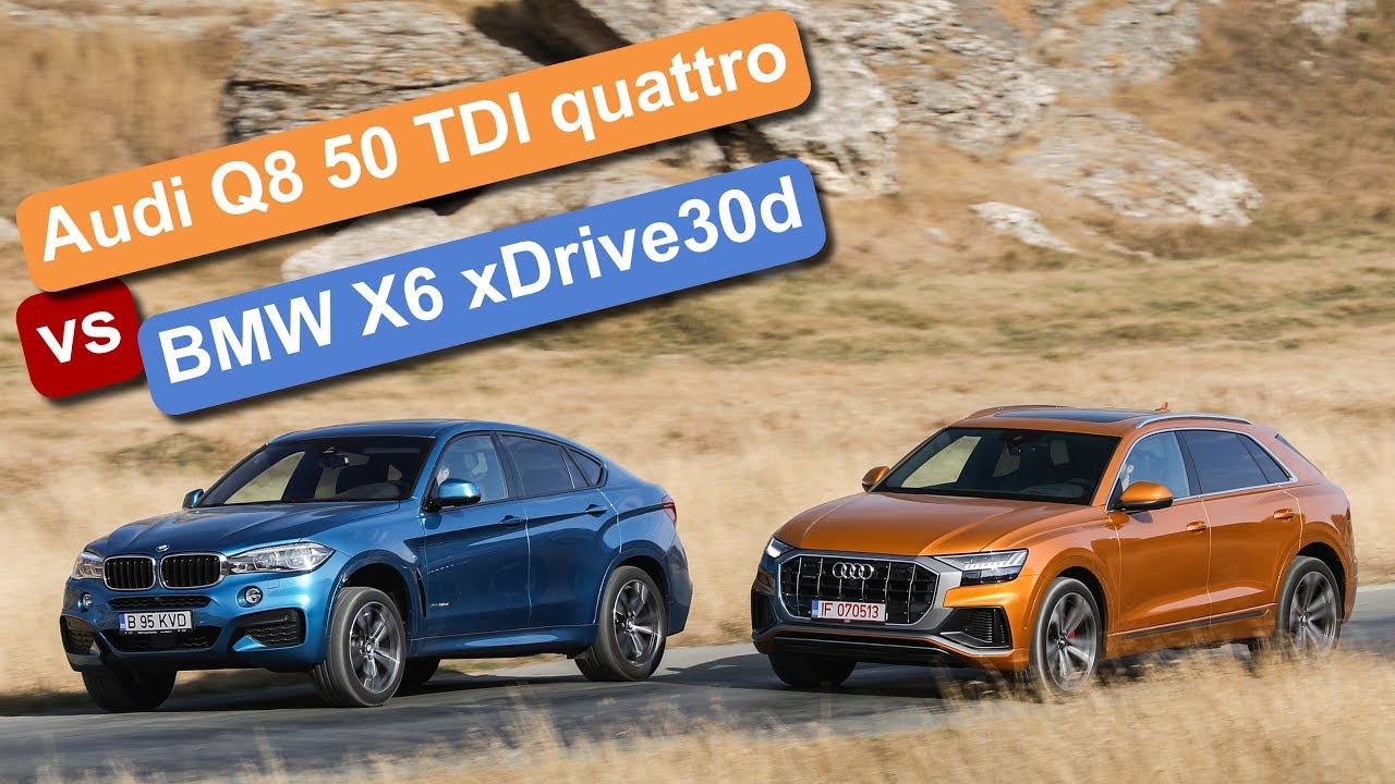 Audi Q8 vs BMW X6 || MotorVlogTV