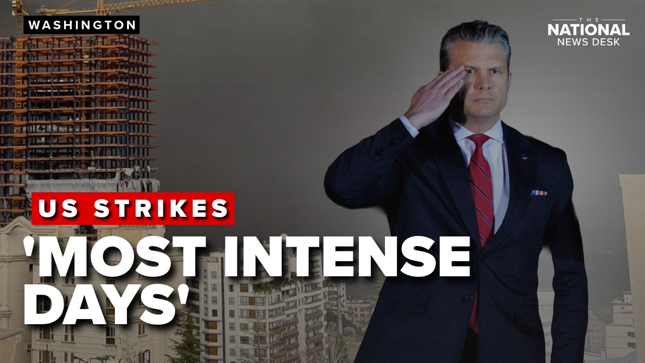 'MOST INTENSE DAYS': Hegseth vows for strikes