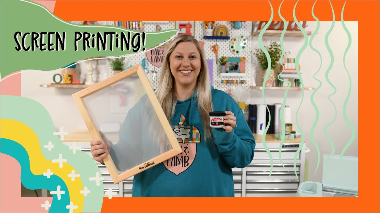 How To Screen Print - The EASY Way!