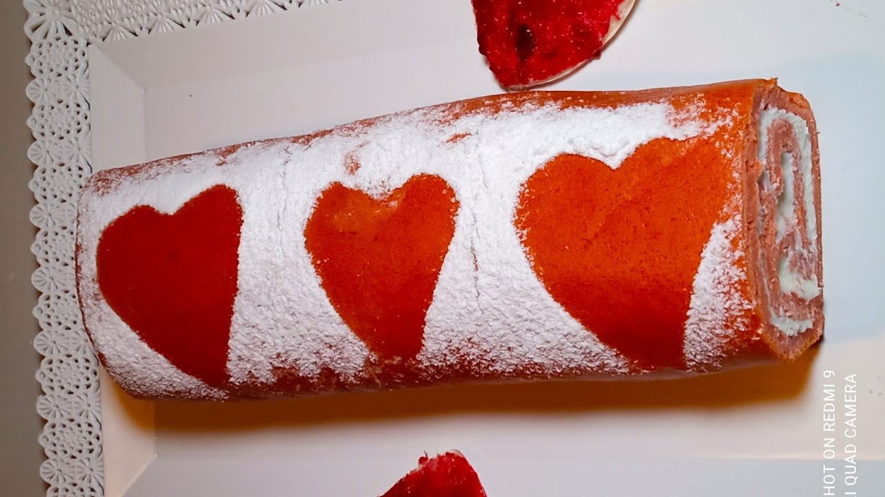 Rotolo di San Valentino con ricotta una idea perfetta per coccolare le persone a cui volete bene💖