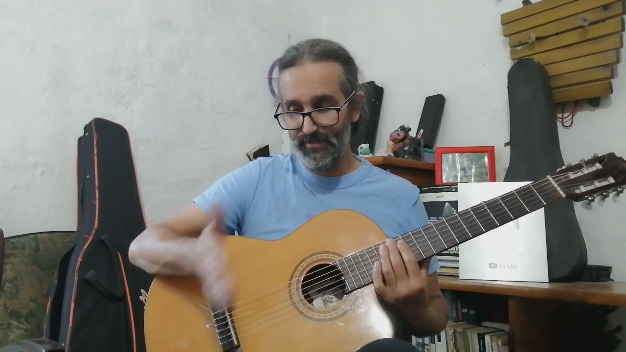 20) Milonga aprender guitarra con dos acordes Mire que lindo país paisano