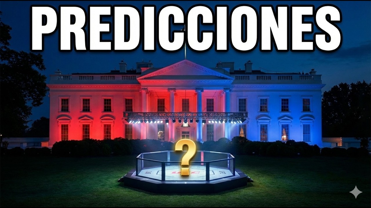 Predicciones de la cartelera de UFC en la CASA BLANCA