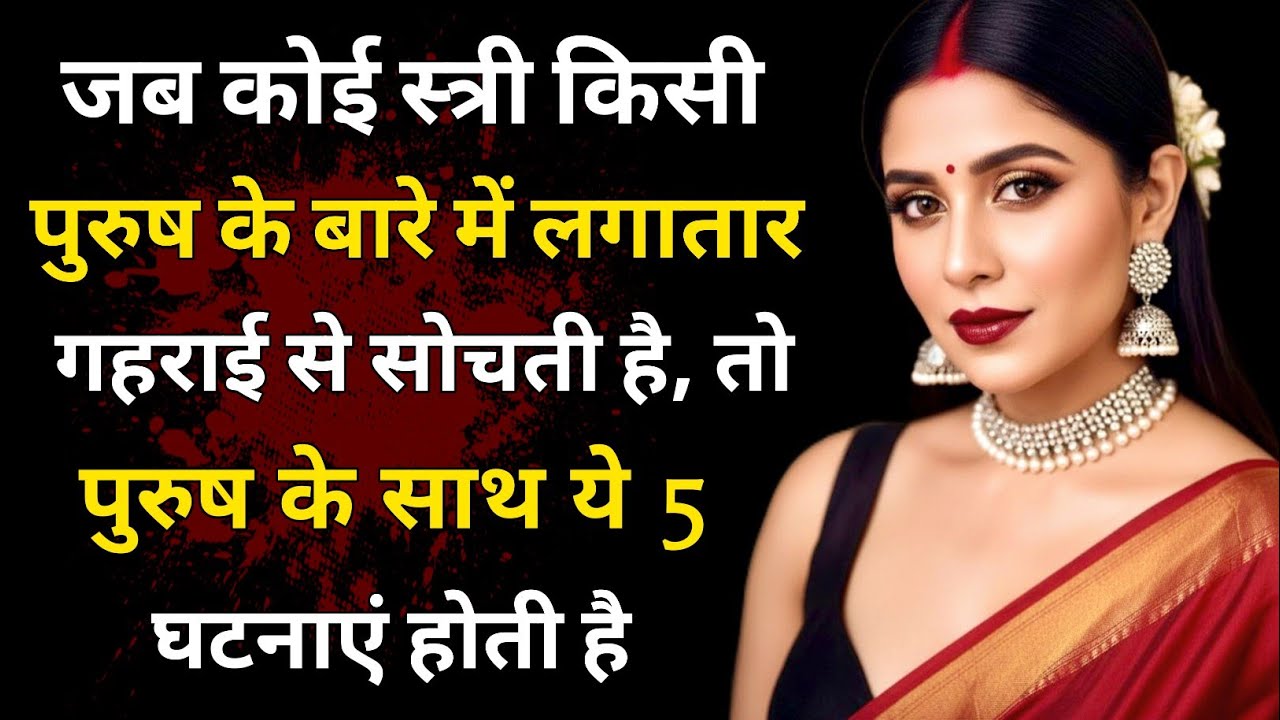 जब कोई स्त्री तुम्हें चुपचाप गहराई से सोचती है, तो मर्द के साथ ये 5 रहस्यमयी बदलाव होते हैं