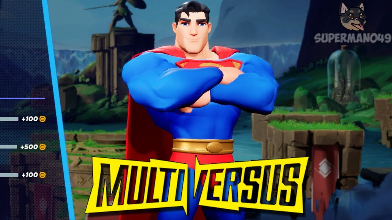 SUPERMAN MAKES HER GIVE UP! - MultiVersus Online Gameplay: 