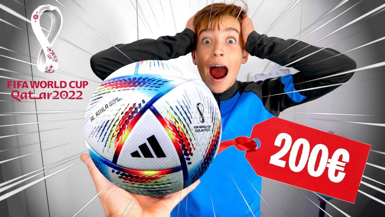 LE REGALO EL BALON DE FUTBOL OFICIAL DEL MUNDIAL QATAR 2022