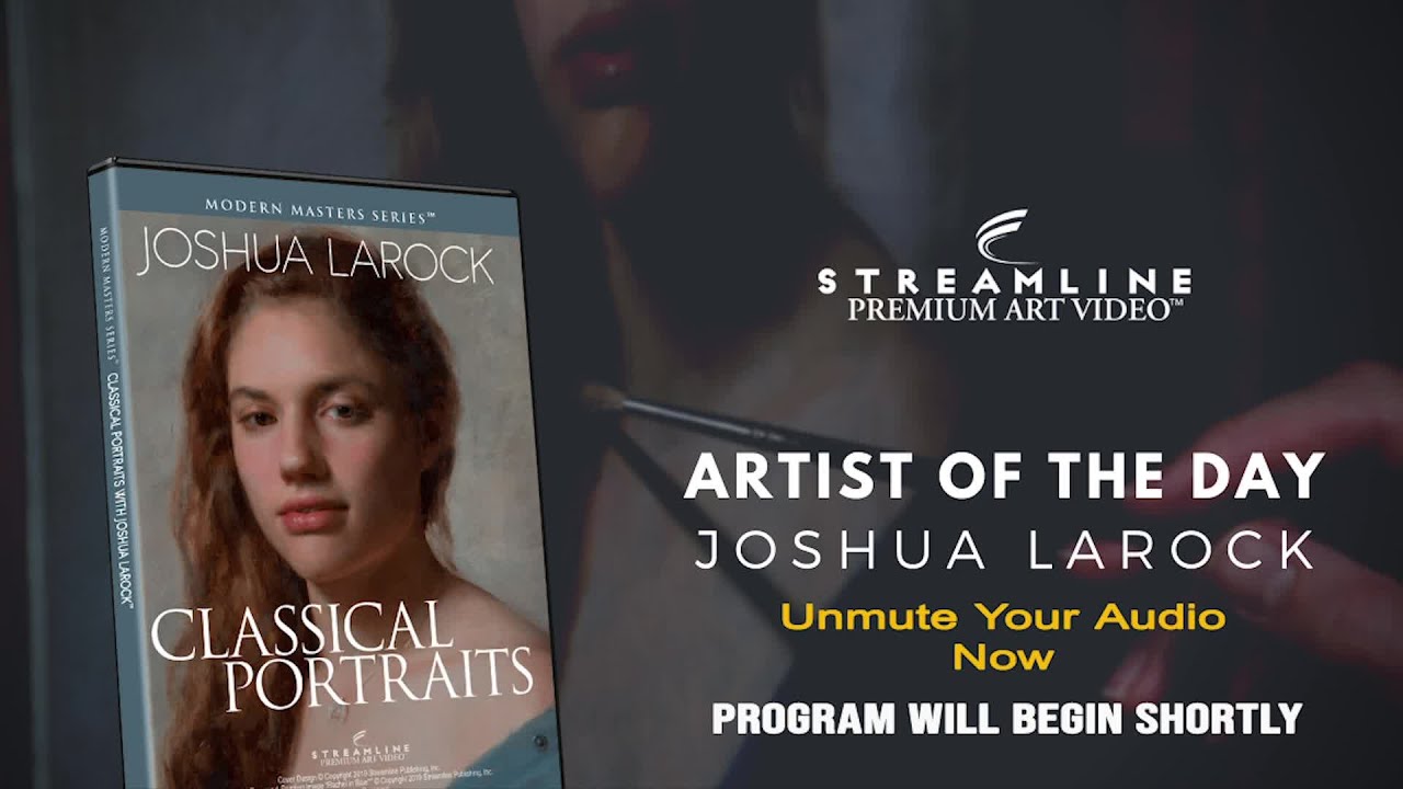 Joshua LaRock “Classical Portraits” **FREE OIL LESSON VIEWING**