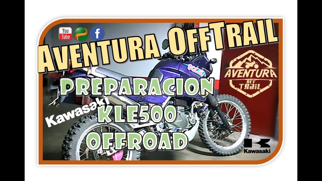 Kawasaki KLE 500 de Miguel | Preparación Offroad | Trail Vintage