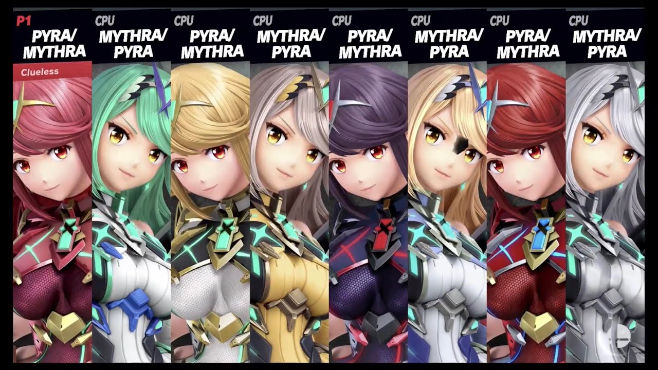 Super Smash Bros. Ultimate - Pyra/Mythra & Cloud Sea of Alrest (DLC)