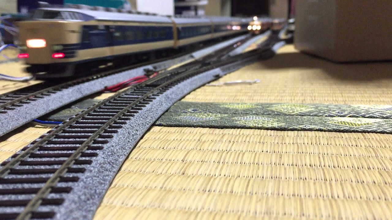 HOゲージ/16番 お座敷　レイアウト　583系 特急電車(クハネ583)　HO-019