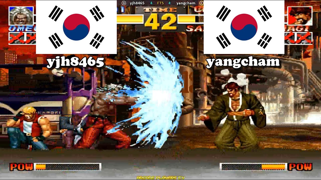 킹 오브 파이터즈95 ➤ yjh8465 (South Korea) vs yangcham (South Korea) kof95