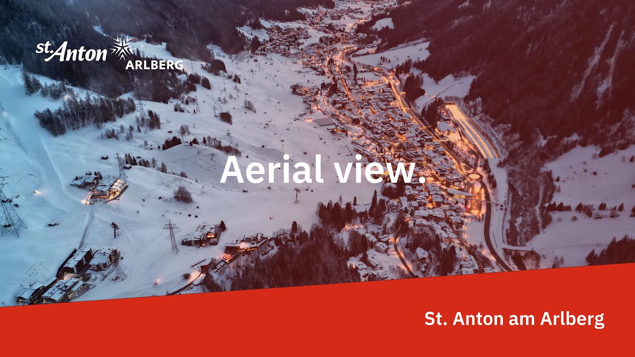 Aerial View of St. Anton am Arlberg - 30.01.2026