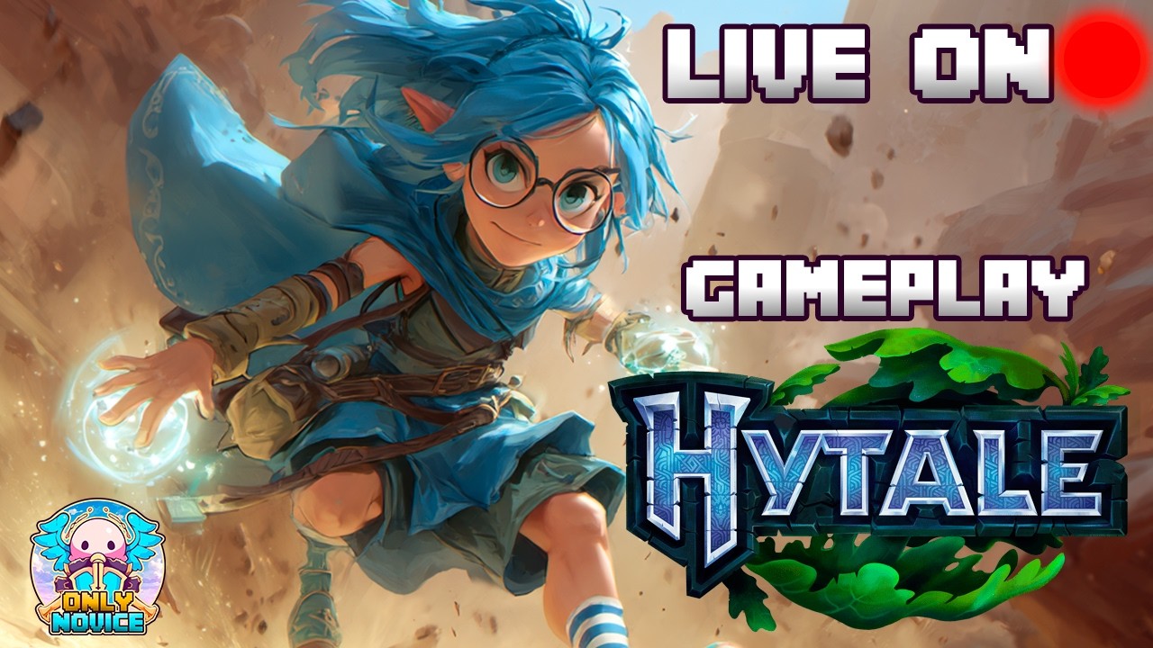 Explorando o mundo - Hytale com muitos mods - Live para Relaxar