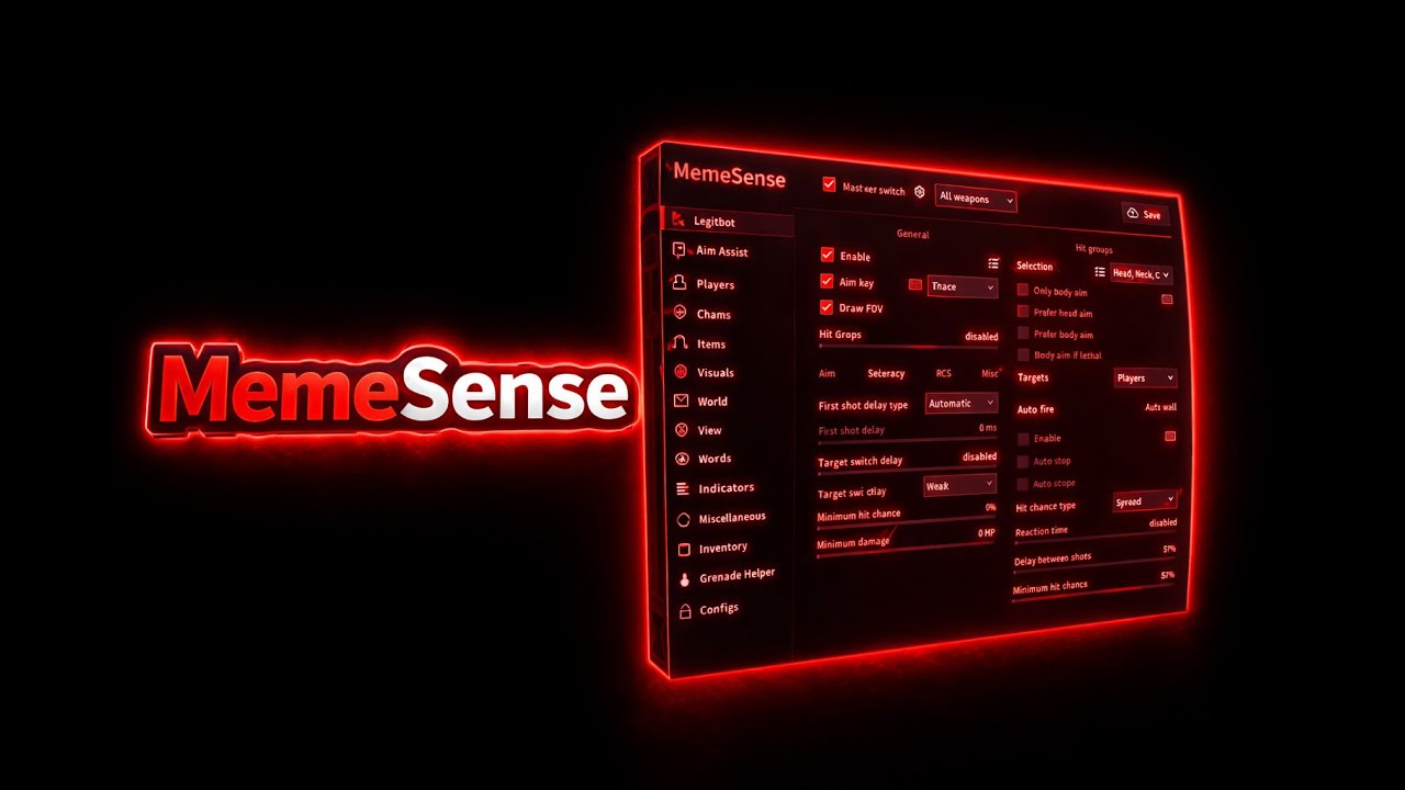 Обзор MemeSense CS2 | Лучший семи-рейдж | Бесплатный конфиг memesense