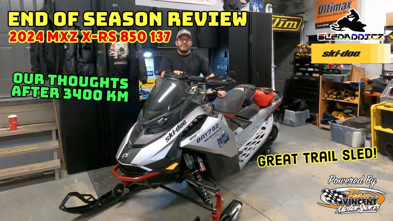 2024 Ski-Doo MXZ X-RS 850 137 | End of Season Review | A Wicked Trail Sled!