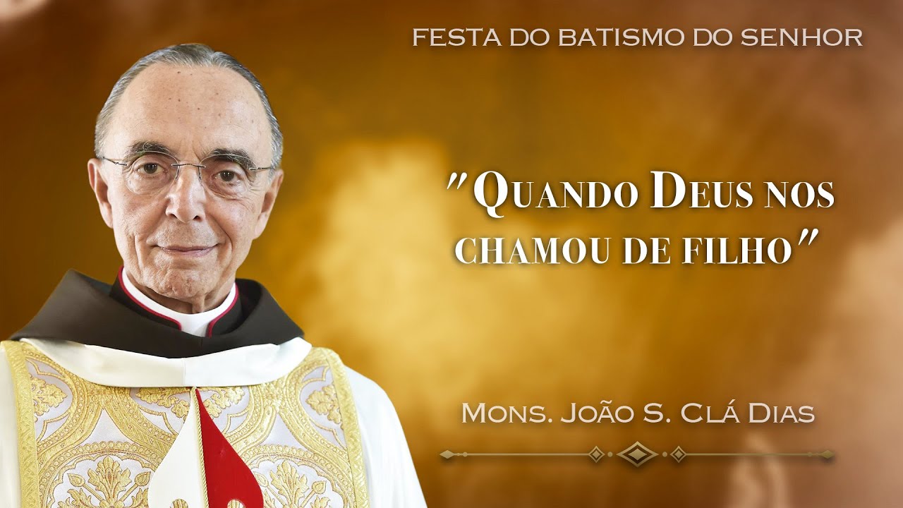 Homilia Dominical | Por que Jesus QUIS SER BATIZADO? | (Batismo do Senhor), Mons. João