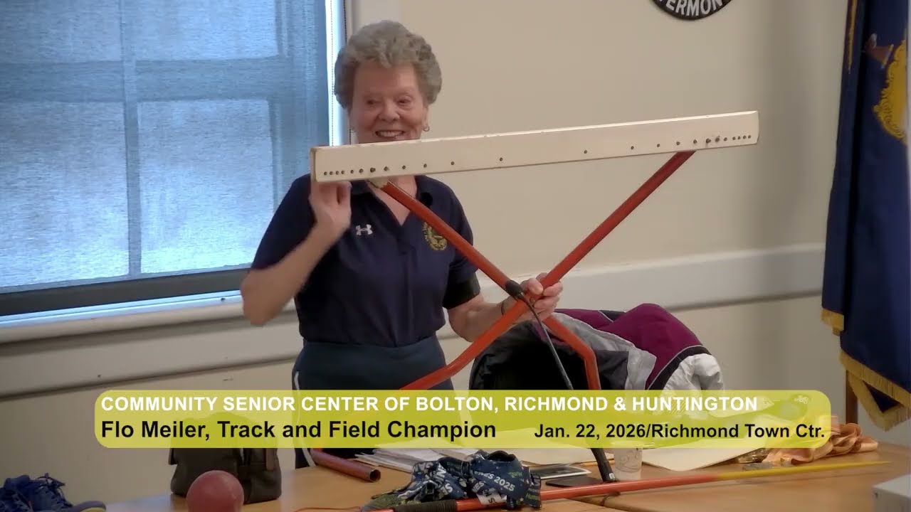 Community Senior Center: Flo Meiler, Track and Field Champion 1-22-26