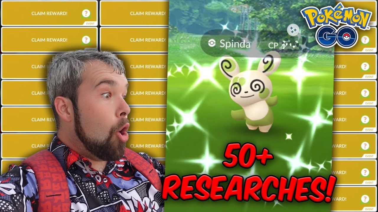 50+ Shiny Broken Heart Spinda Researches & we got *THIS* many Shinies! (Pok&eacute;mon GO)