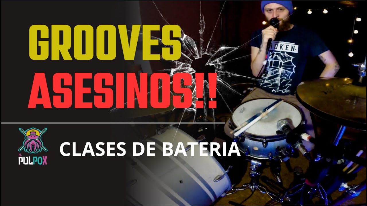 CLASE DE BATERIA - GROOVE Intermedio/Avanzado By El Pulpox