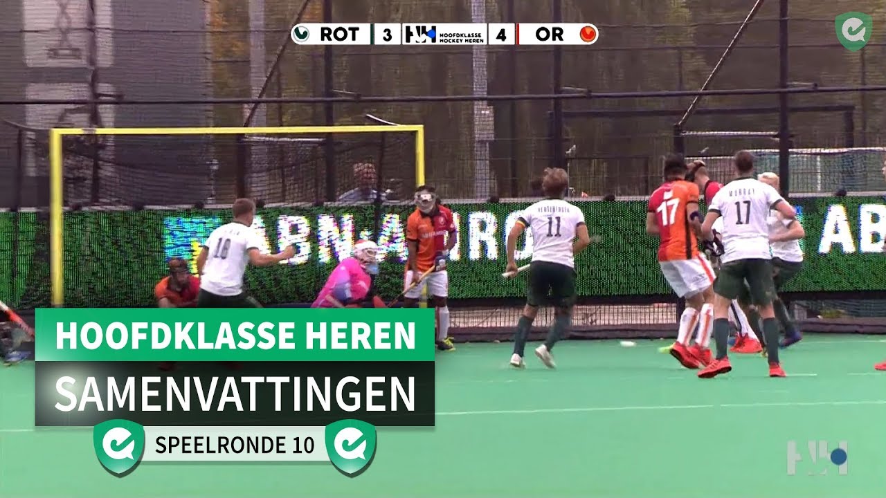 Hoofdklasse Heren - Samenvattingen Speelronde 10