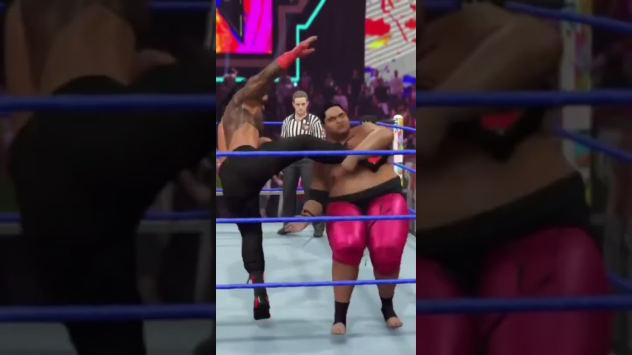 Yokozuna vs. Roman Reigns