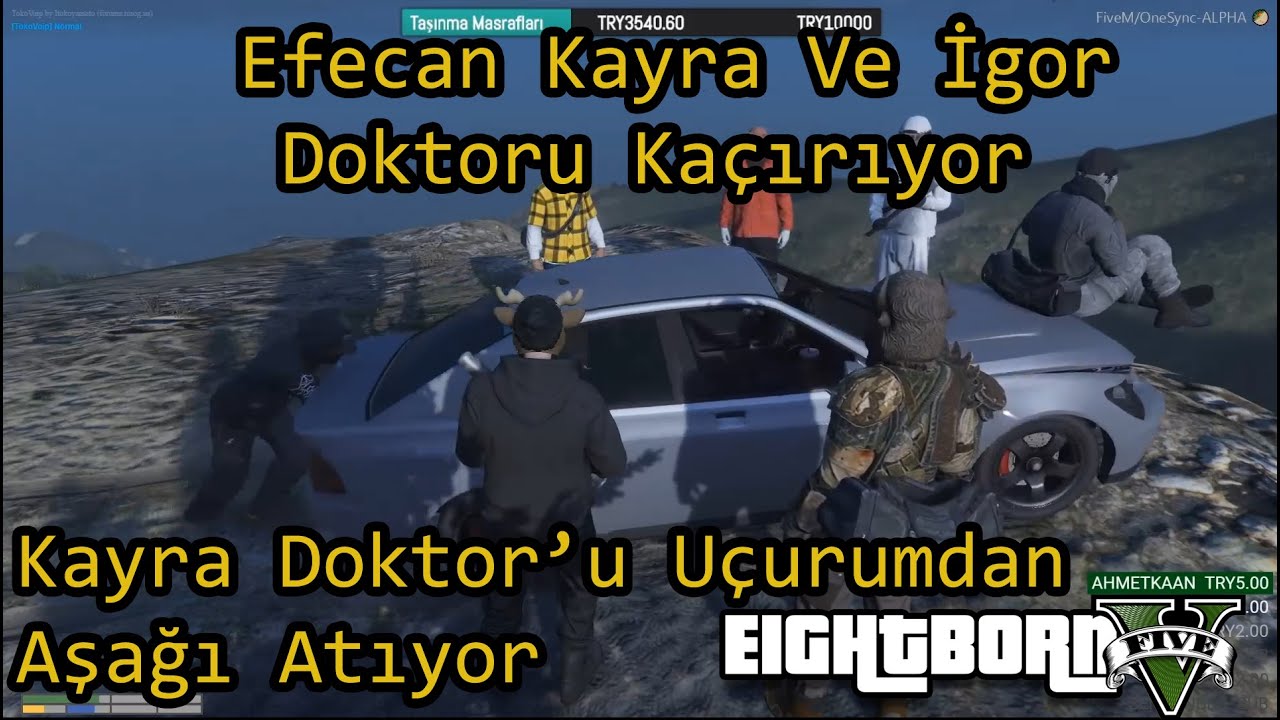 Efecan Kayra ve İgor Doktor Kaçırıyor!! - Kayra Doktoru Uçurumdan Aşşağı Attı!!- EightbornV Akagreen