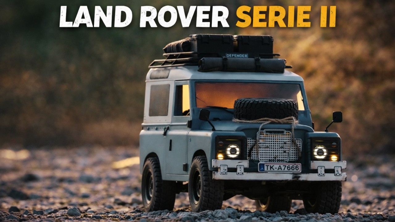 1/10 RC LAND ROVER PINECONE SG 1009 TRANSFORMATION OFF-ROAD ADVENTURE