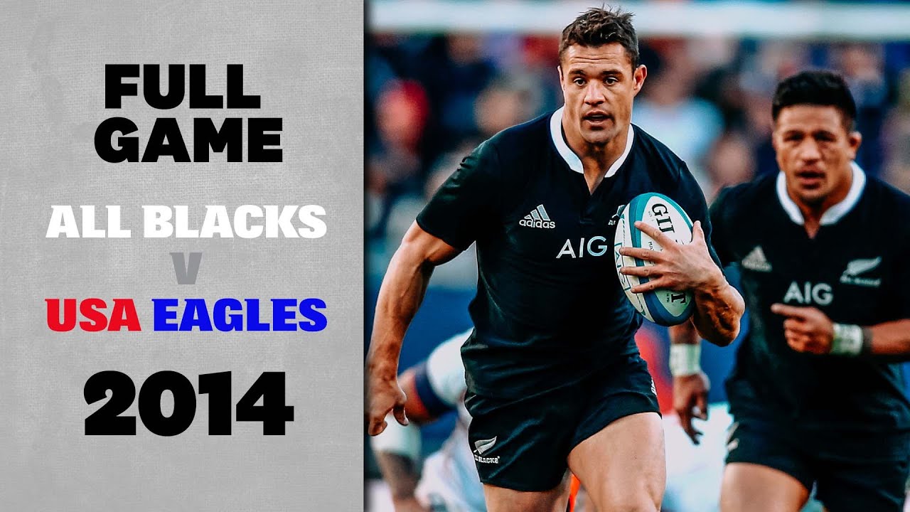 FULL GAME: All Blacks v USA Eagles (2014 - Chicago)