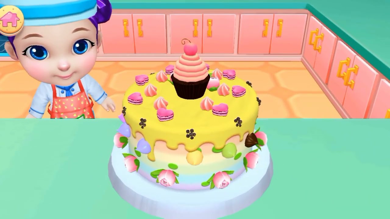 Created ✨💫 sweet my bakery Empire fruit cake maker 3D cooking kitchen food sale breeding food cook 