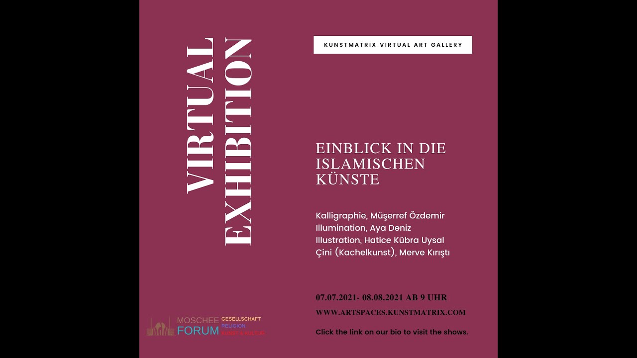Einblick in die islamische Kunst - arabische Kalligraphie, Buchmalerei, Illustration und Keramik