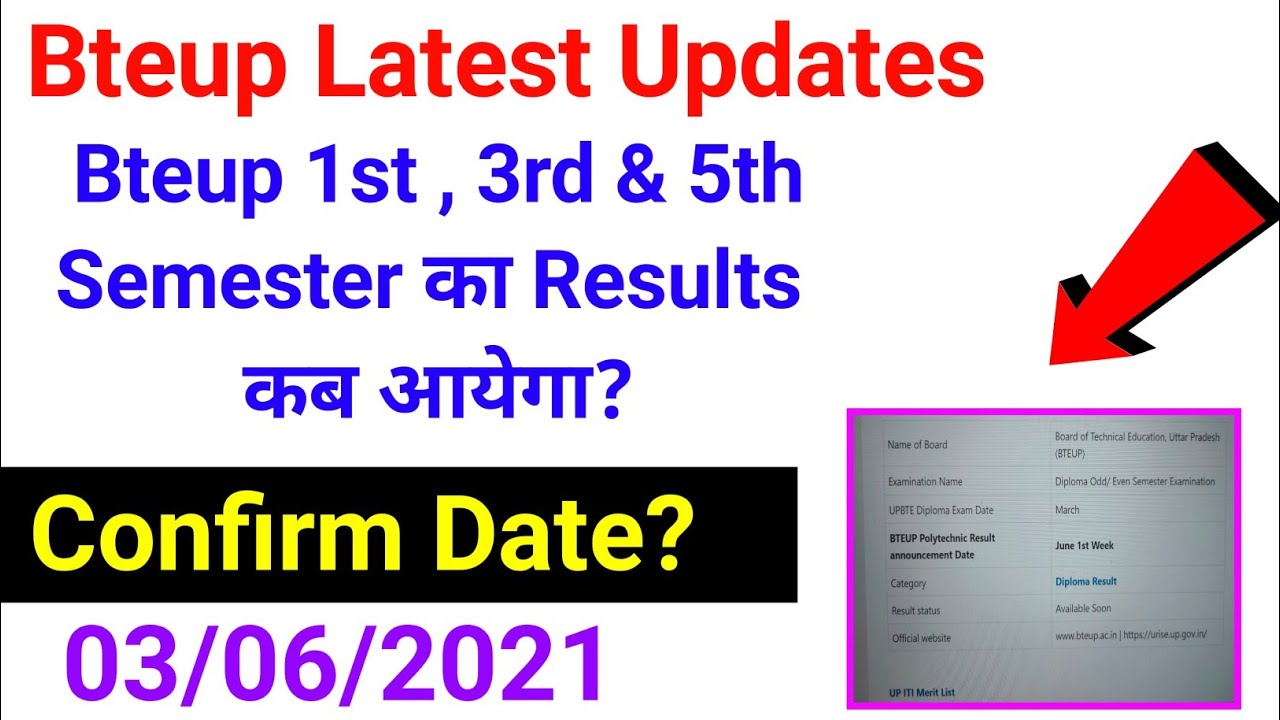 When will the results of Bteup 1st, 3rd & 5th theme come? // Bteup results 2021 // When will Bteu...