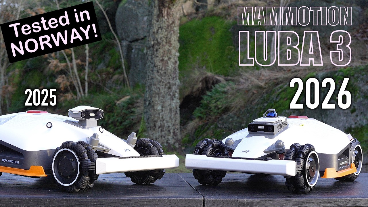 Mammotion LUBA 3 AWD 5000 в Норвегии!