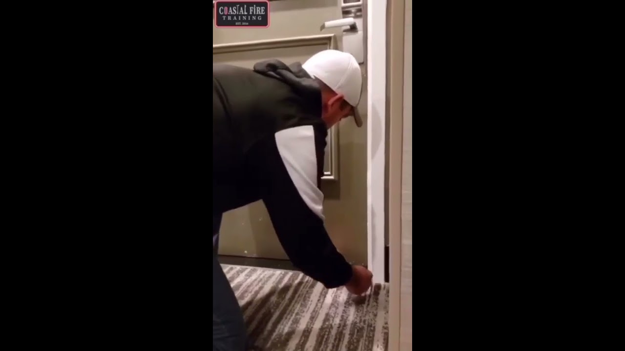 Under-The-Door-Tool (Through-The-Lock Respectful Entry) Coastal Fire Training