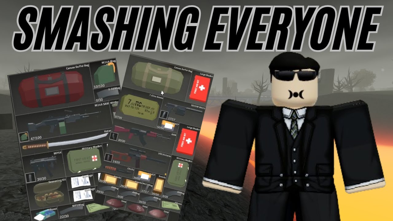 SMASHING GEARED PLAYERS ON THE HALLOWEEN EVENT - Apocalypse Rising 2 - (ROBLOX)