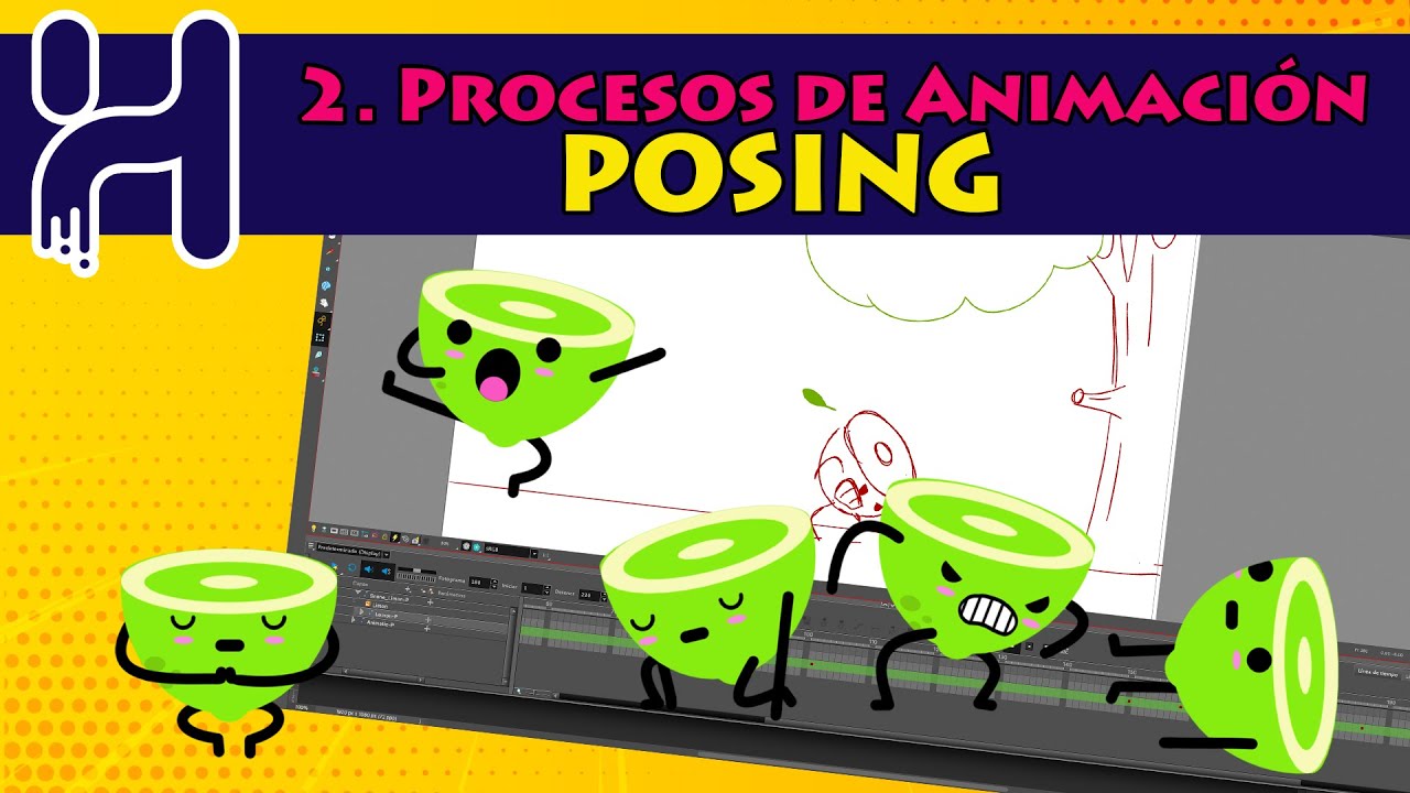 2. Procesos de Animación - Posing - Blocking - ToonBoom