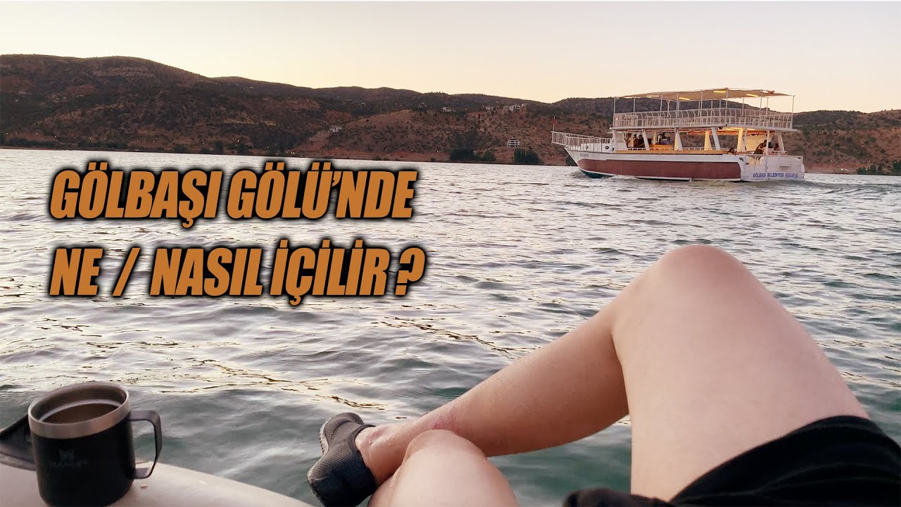 Gölbaşı Gölünde Ne / Nasıl İçilir ? Adıyaman Gölbaşı Gölü - DJI Mavic2 Pro Çekimi