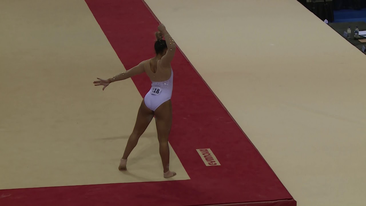 Ellie Downie   AA GOLD   Floor   2019 British Gymnastics Championships   WAG SNR AA