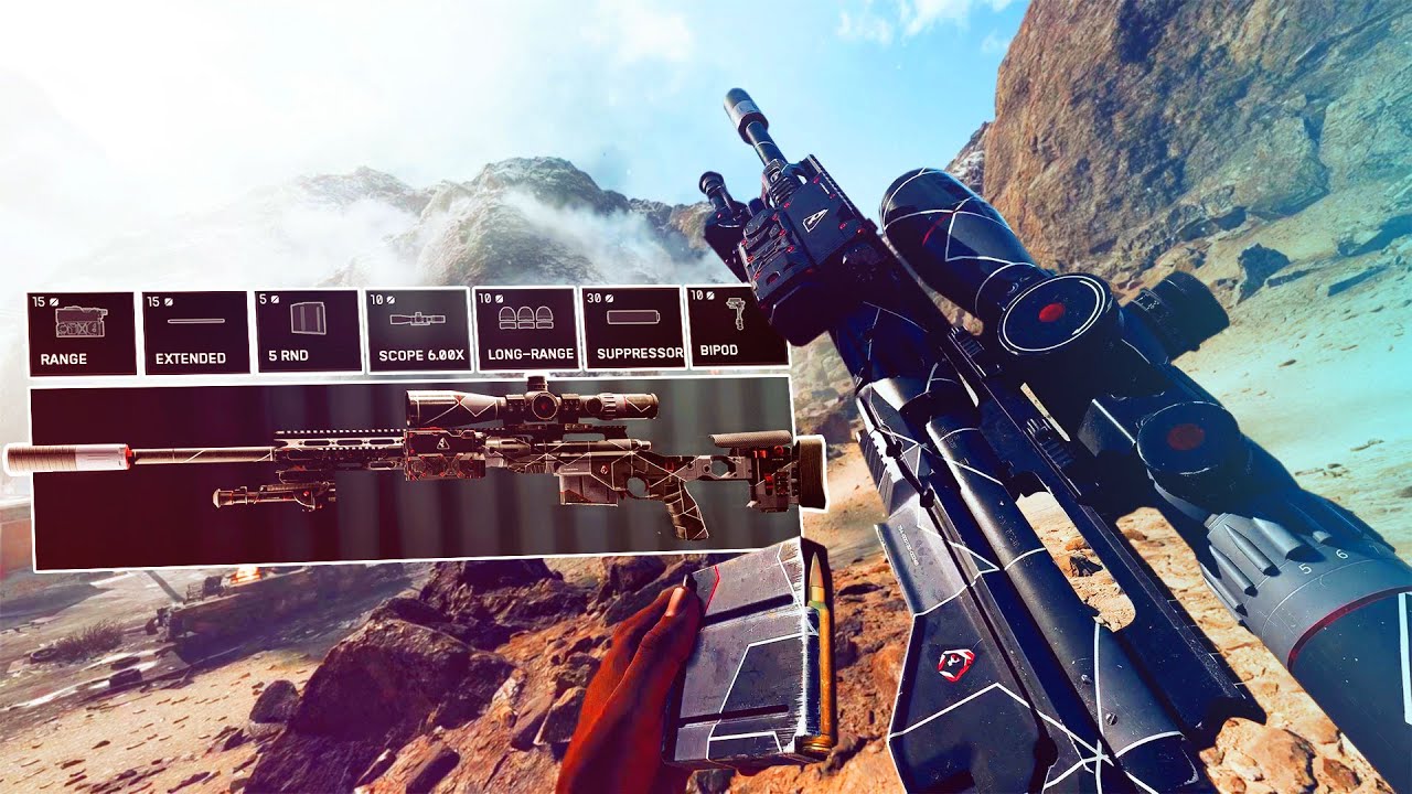 This is Battlefield 6 Sniping
