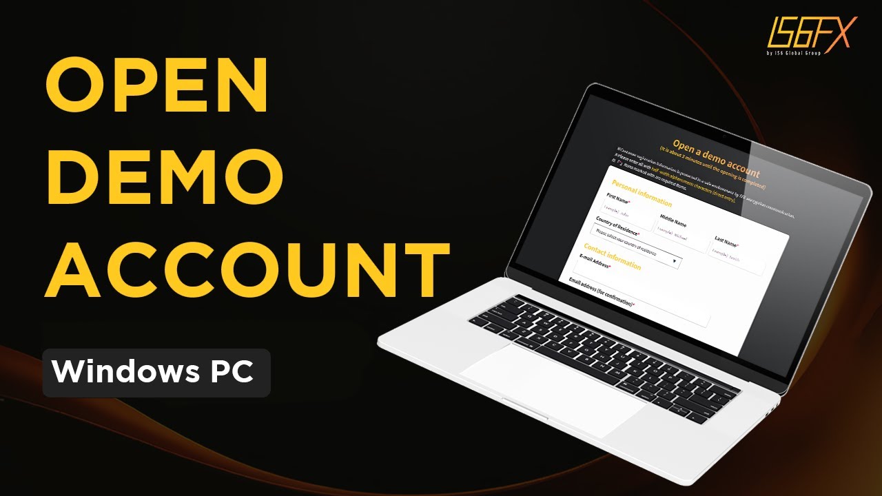 How to Open a Demo Account on Windows PC