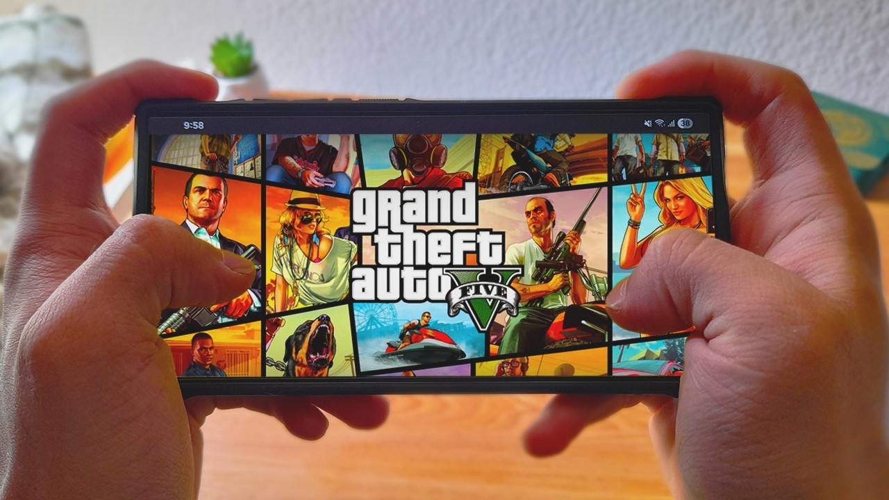 Prob&eacute; GTA 5 en CELULAR 🤯🔥